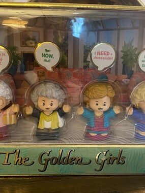 The Golden Girls Collectible Mini Figure Set